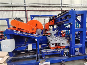 Hot Aluminum Bar Sawing Machine